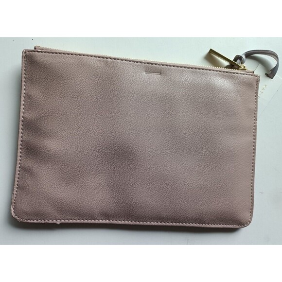 Katie Loxton Make Up Bag  "Hey Beautiful" Monogrammed Purse  Blush Pink Cosmetic - Picture 2 of 6